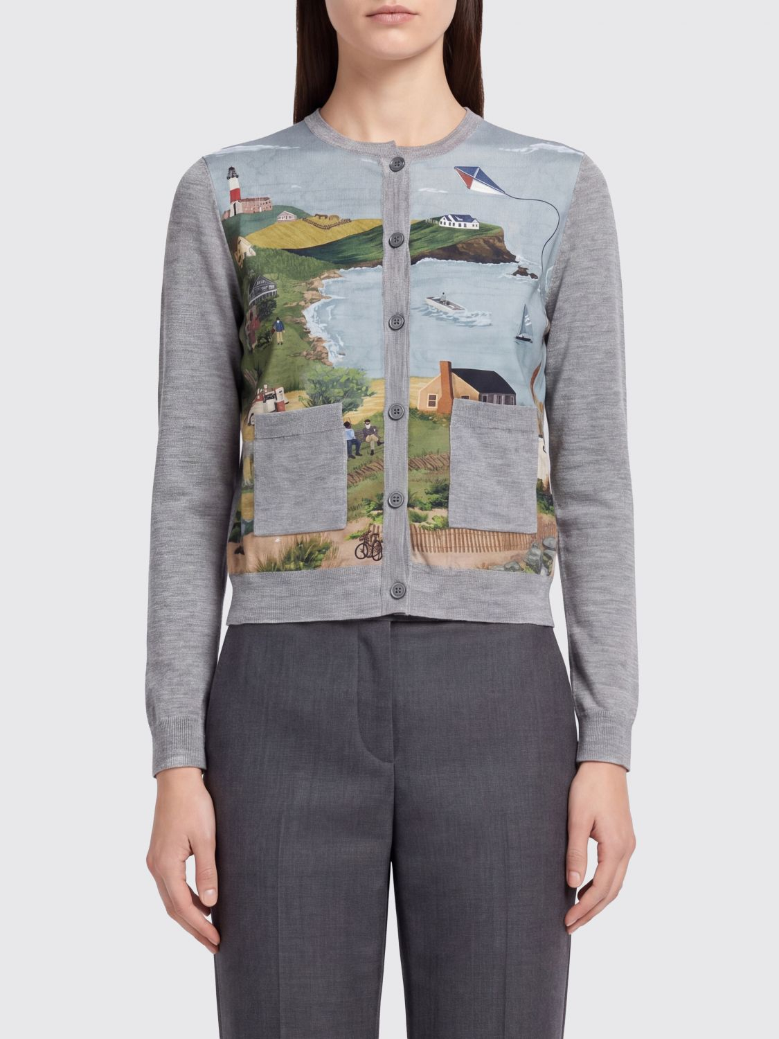 [Thom Browne] Knitwear FW26 FKC715AY2020 055