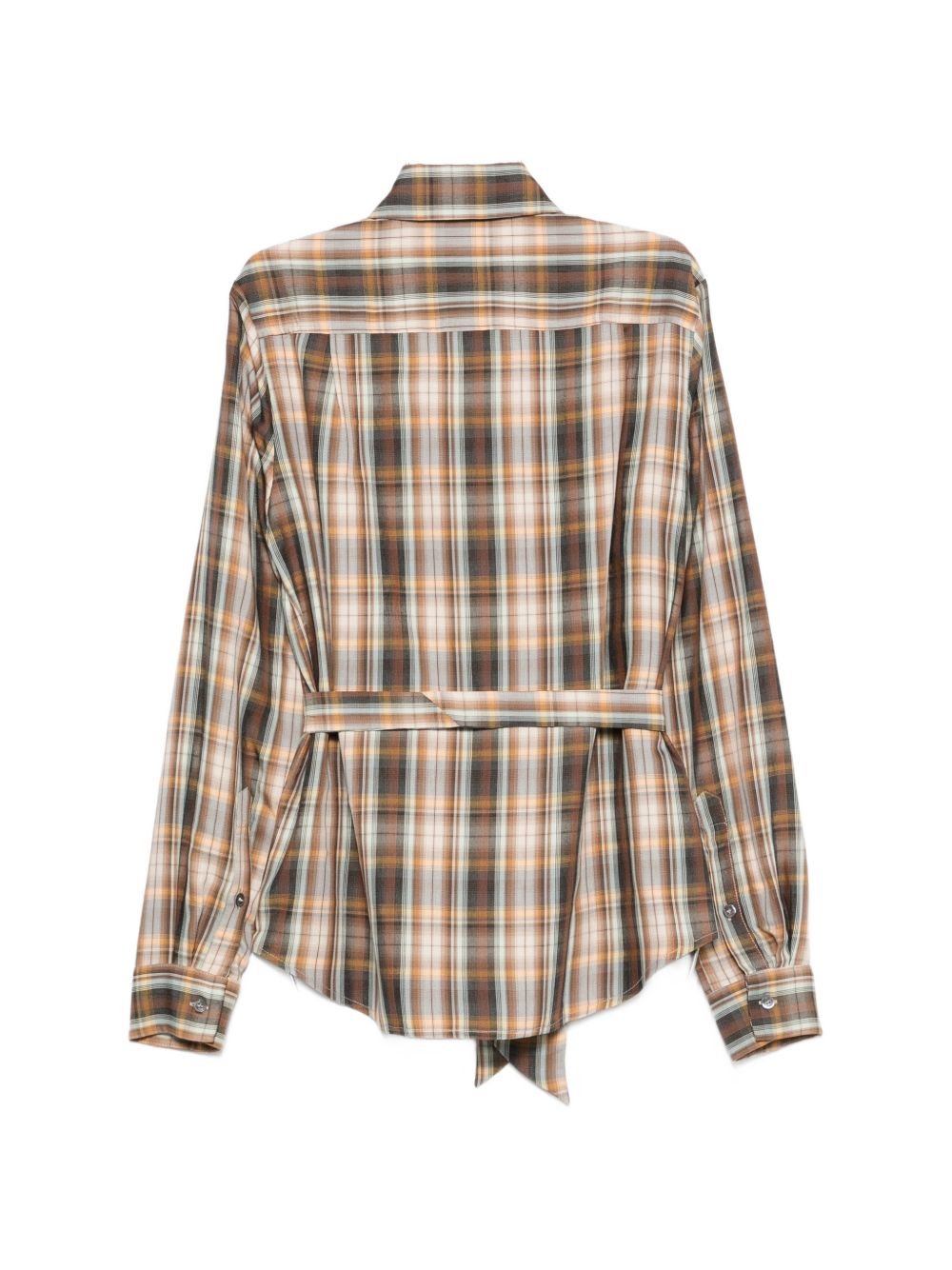 [Semicouture] Shirts Long Sleeve FW26 Y6WQ02 ANNE 58CHK