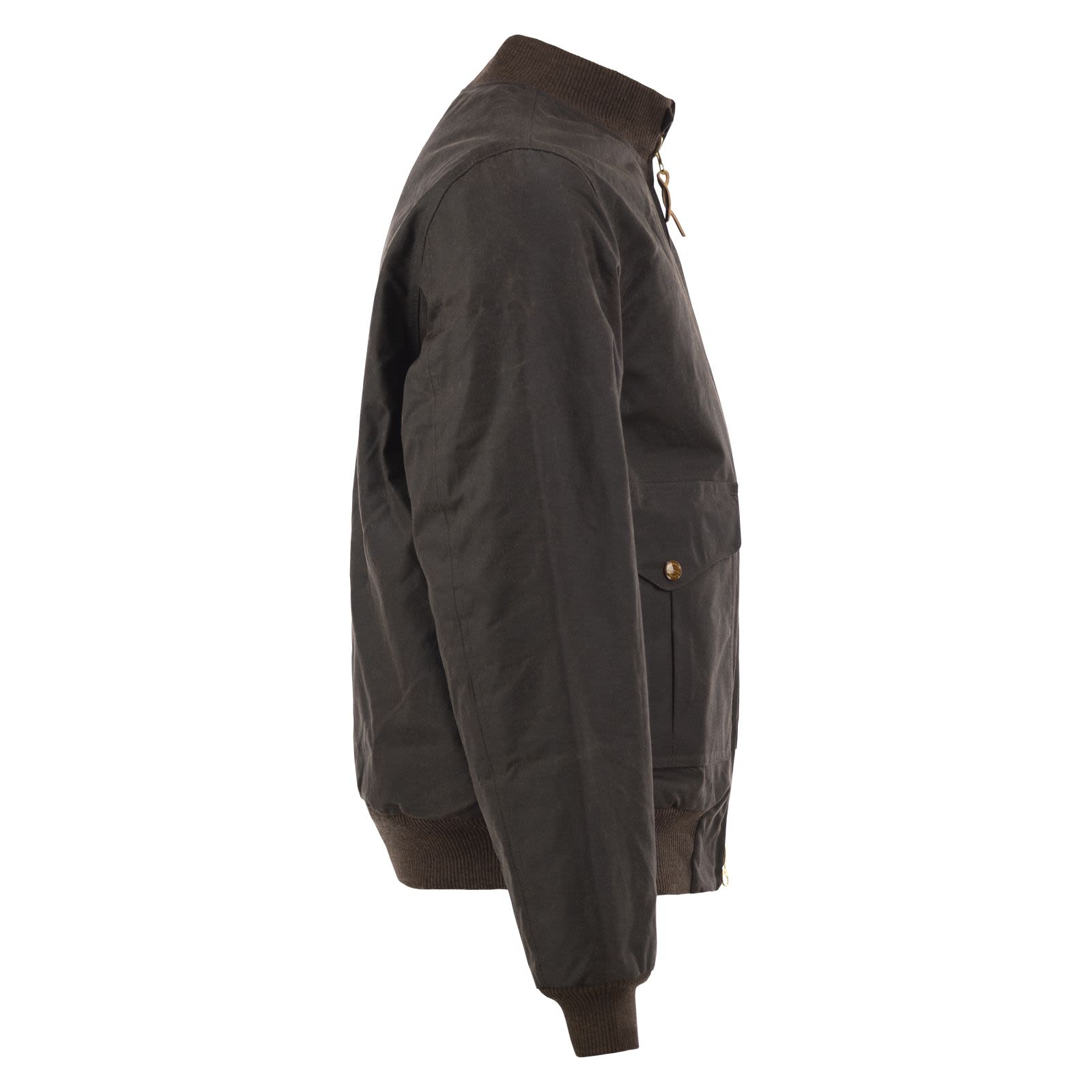 [Manifattura Ceccarelli] Bomber Jacket FW26 7072WX CHOCOLATE