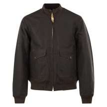 [Manifattura Ceccarelli] Bomber Jacket FW26 7072WX CHOCOLATE