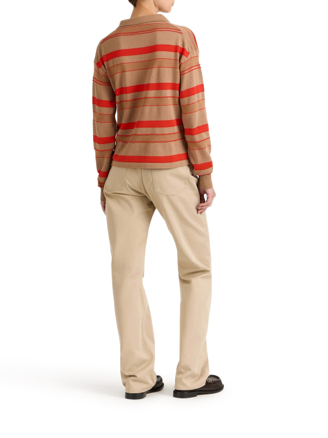 [J.W.Anderson] T-shirts Long Sleeve SS26 KW1450YN0457145 BISCUIT