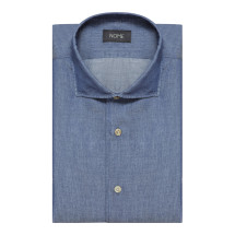 [NOME M] Shirts Long Sleeve SS26 LIGHTDENIMSTONE164SRDARK DENIM