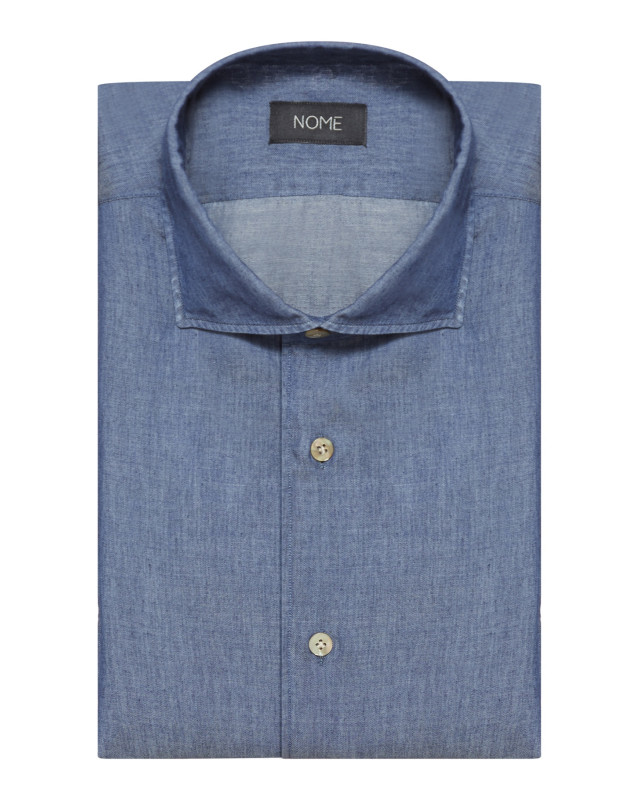 [NOME M] Shirts Long Sleeve SS26 LIGHTDENIMSTONE164SRDARK DENIM
