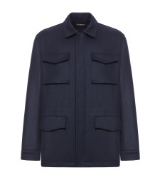 [Kiton] Jacket SS26 UW2182AV0408H02003 BLUE NAVY