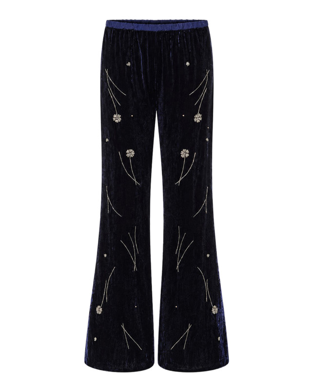 [Forte Forte] Trousers FW26 15046F50A5027 NIGHT