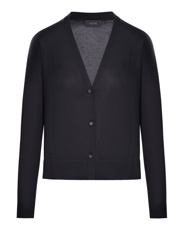 [NOME G] Cardigan SS26 5729414005099 BLACK