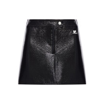 [Courreges] Mini skirt SS26 PERCJU001VY00149999 BLACK