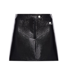 [Courreges] Mini skirt SS26 PERCJU001VY00149999 BLACK