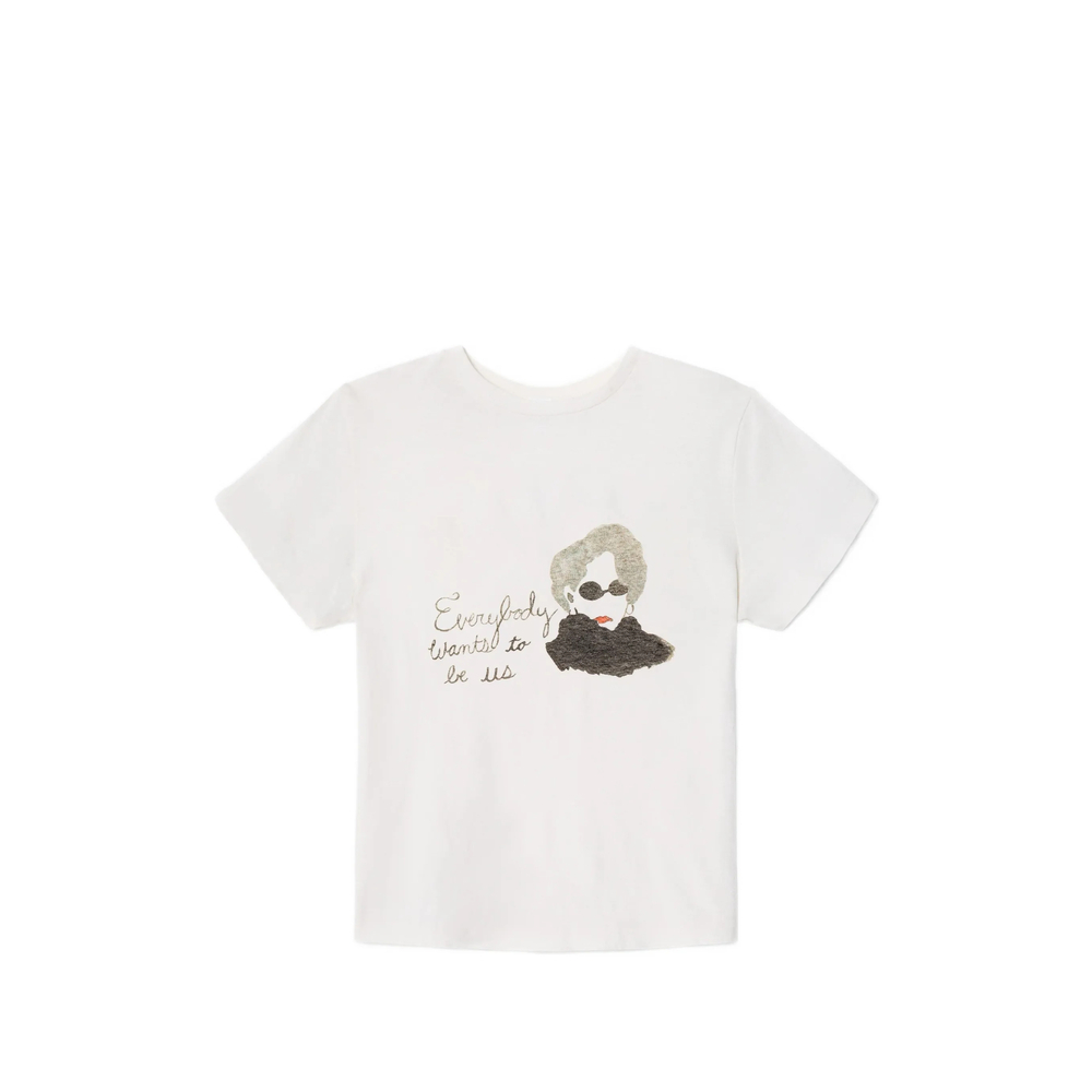 [Re/Done] T-shirts Short Sleeve FW26 024-02WCGT424  VIWHI