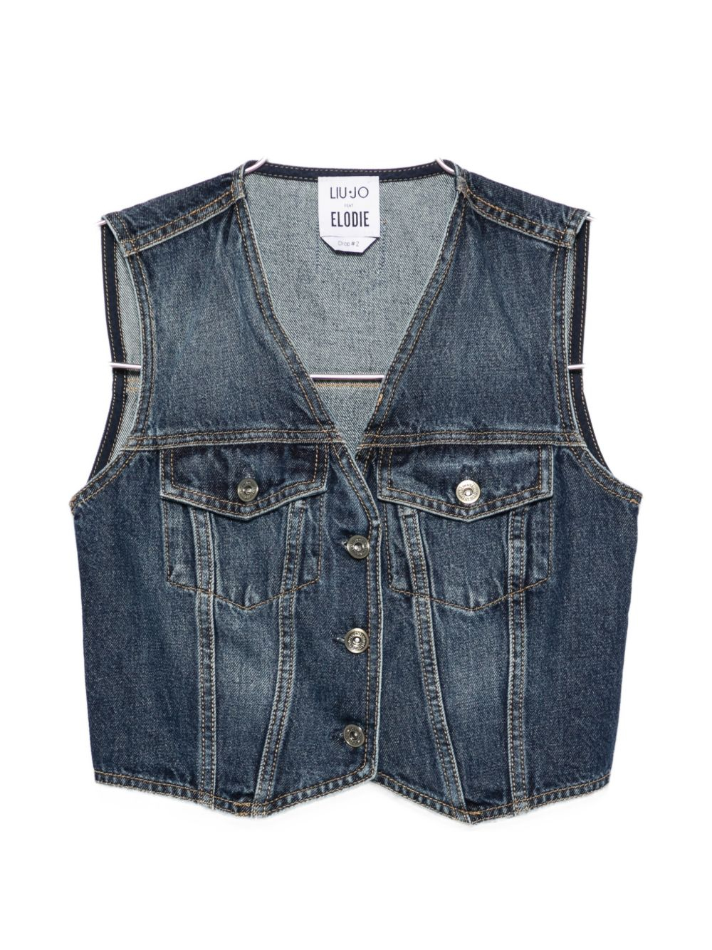 [Liu Jo] Vest FW26 UF6502 D0398 79158