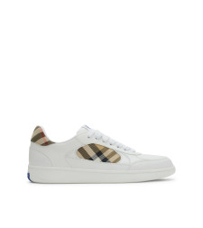 [Burberry] Sneakers FW26 8108649A1464 WHITE SAND IP CHK