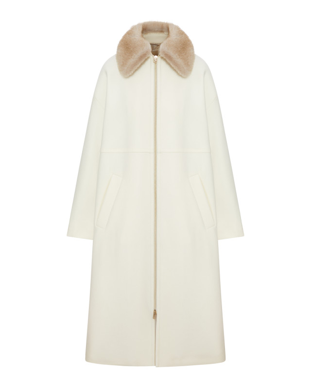 [Herno] Coat FW26 CA000643D333441000 WHITE