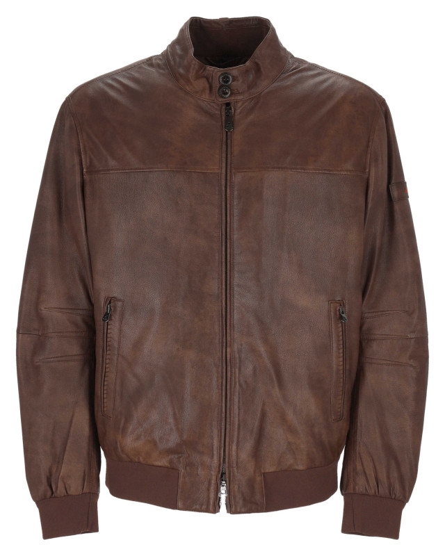 [Peuterey] Leather Jacket FW26 PEU563299012331194