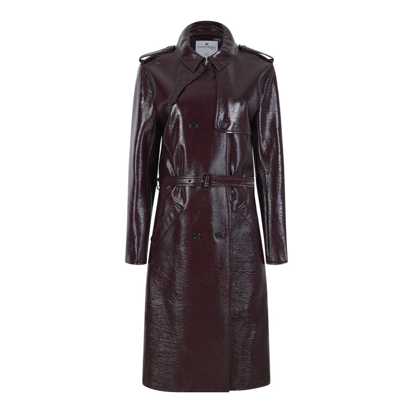 [Courreges] Leather Jacket FW26 326CMA296VY0014-4090
