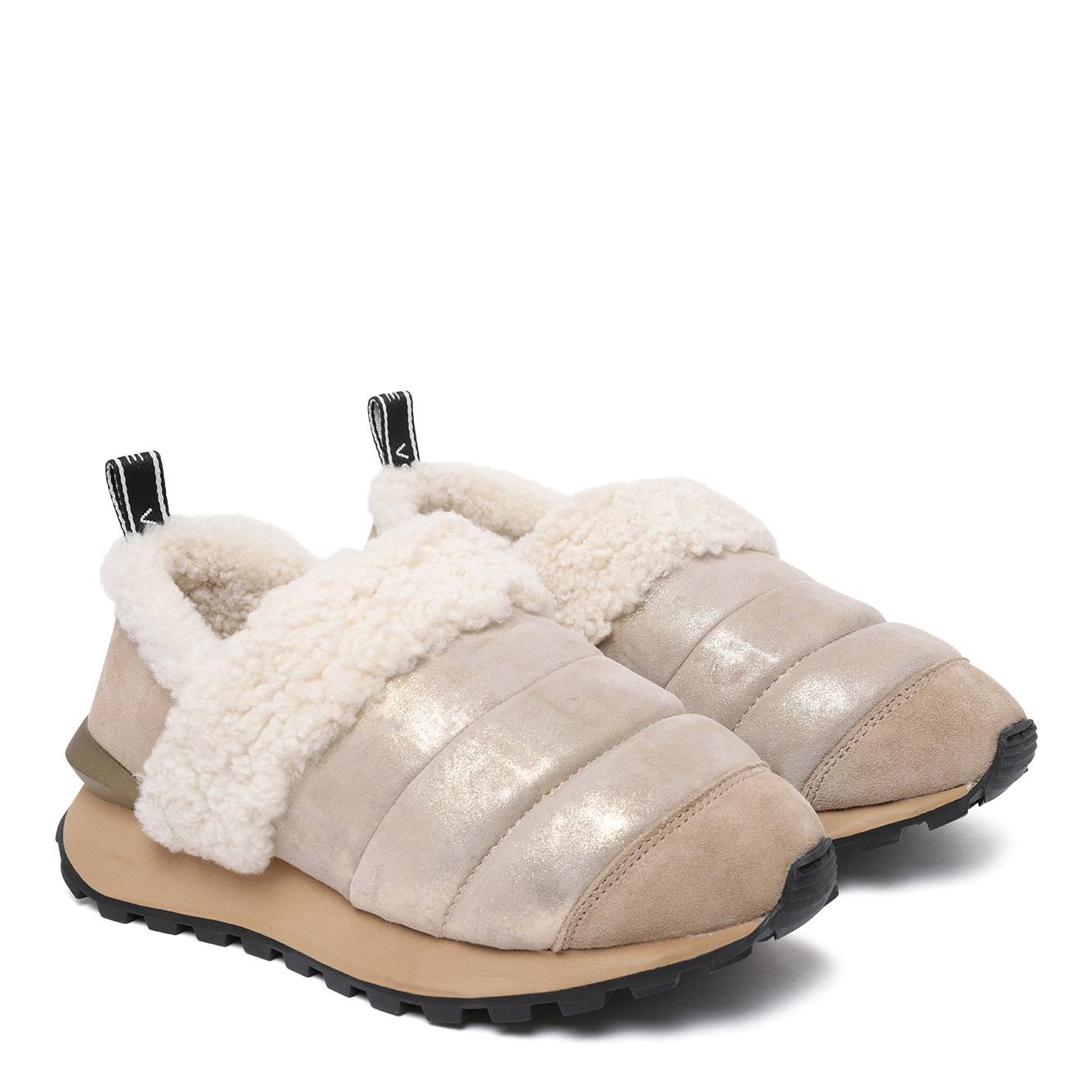 [VOILE BLANCHE] Sneakers FW26 2016210114D67-SUEDESHIMMER