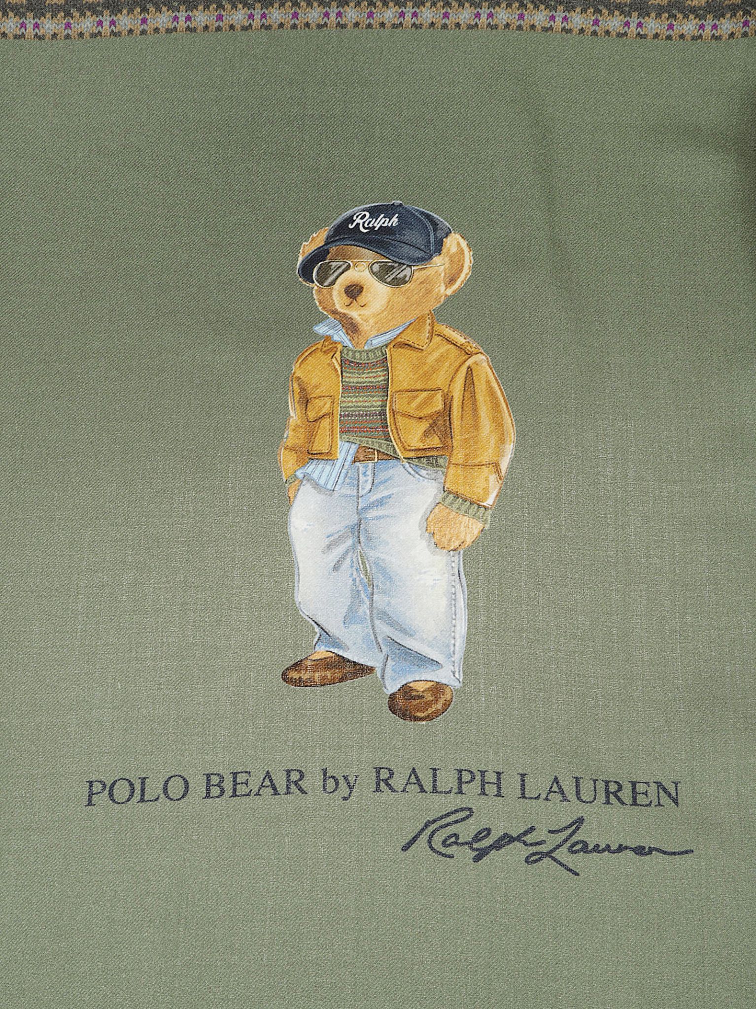 [Ralph Lauren] Scarf FW26 455 P18122