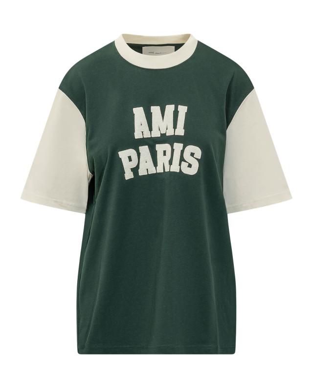 [AMI ALEXANDRE MATTIUSSI] T-shirts Short Sleeve FW26 UTS418JE0272. A244