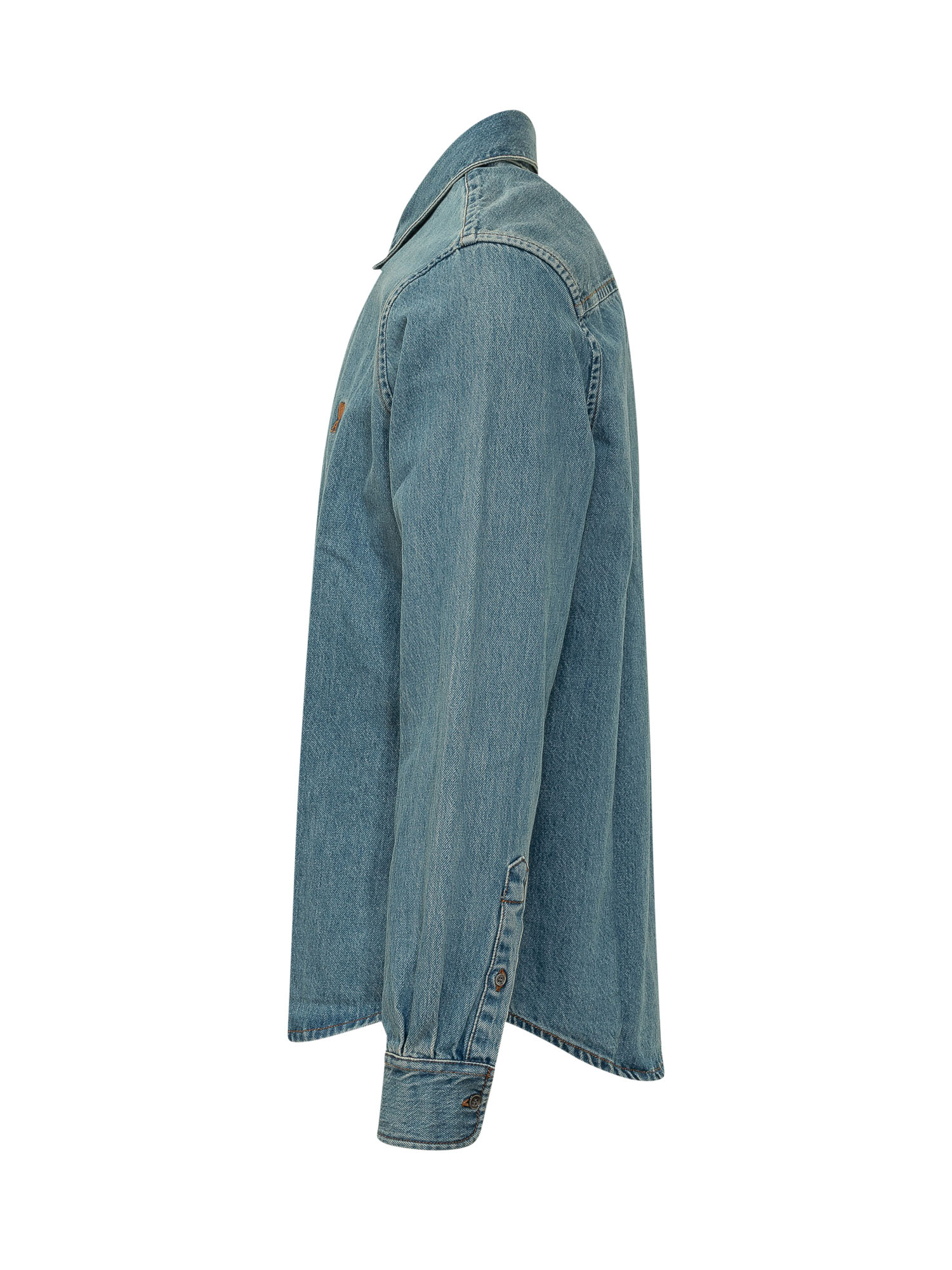 [AMI ALEXANDRE MATTIUSSI] Shirts Long Sleeve FW26 USH786DE0056 480