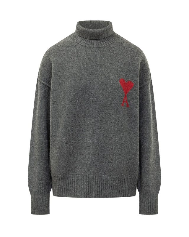 [AMI ALEXANDRE MATTIUSSI] Knitwear FW26 UKS839018. 084