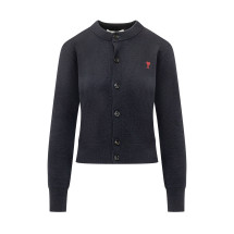 [AMI ALEXANDRE MATTIUSSI] Cardigan FW26 FKC361001. 414