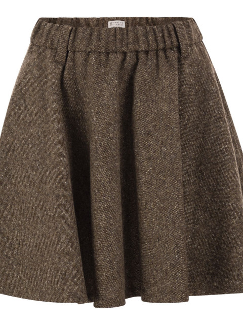 [Brunello Cucinelli] Mini skirt FW26 MD002G4103 C002