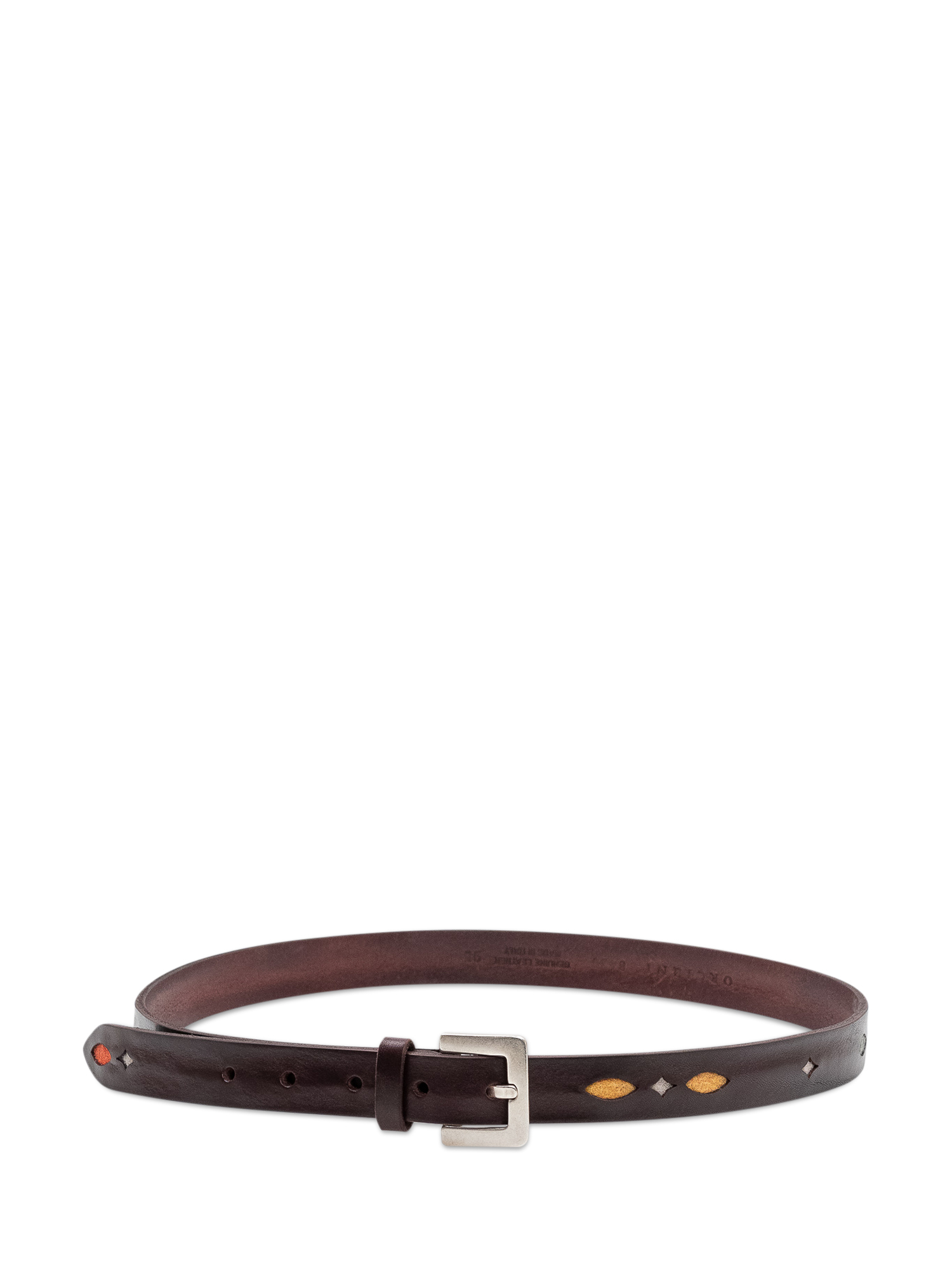 [ORCIANI] Belt FW26 U08426BLL T.MORO