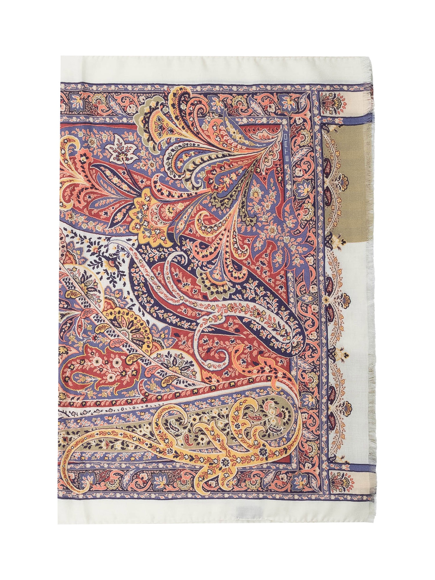 [Etro] Scarf FW26 MATA0038AK1BL X0820