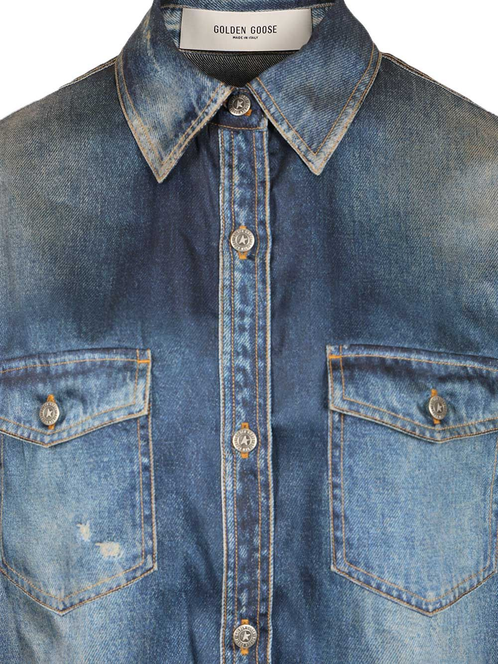 [GOLDEN GOOSE DELUXE BRAND] Shirts Long Sleeve SS26 GWP02525.P00240650100