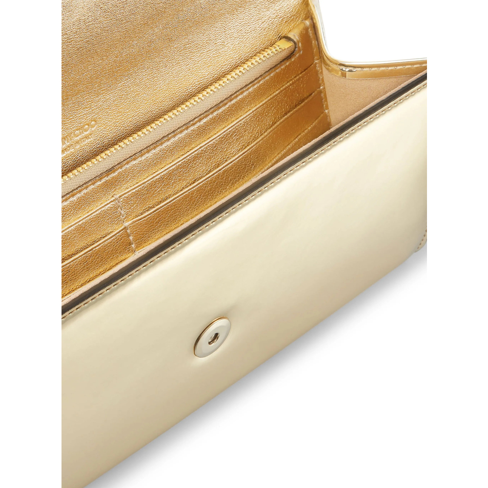 [Jimmy Choo] Clutch bag FW26 EMMIE MIF GOLD