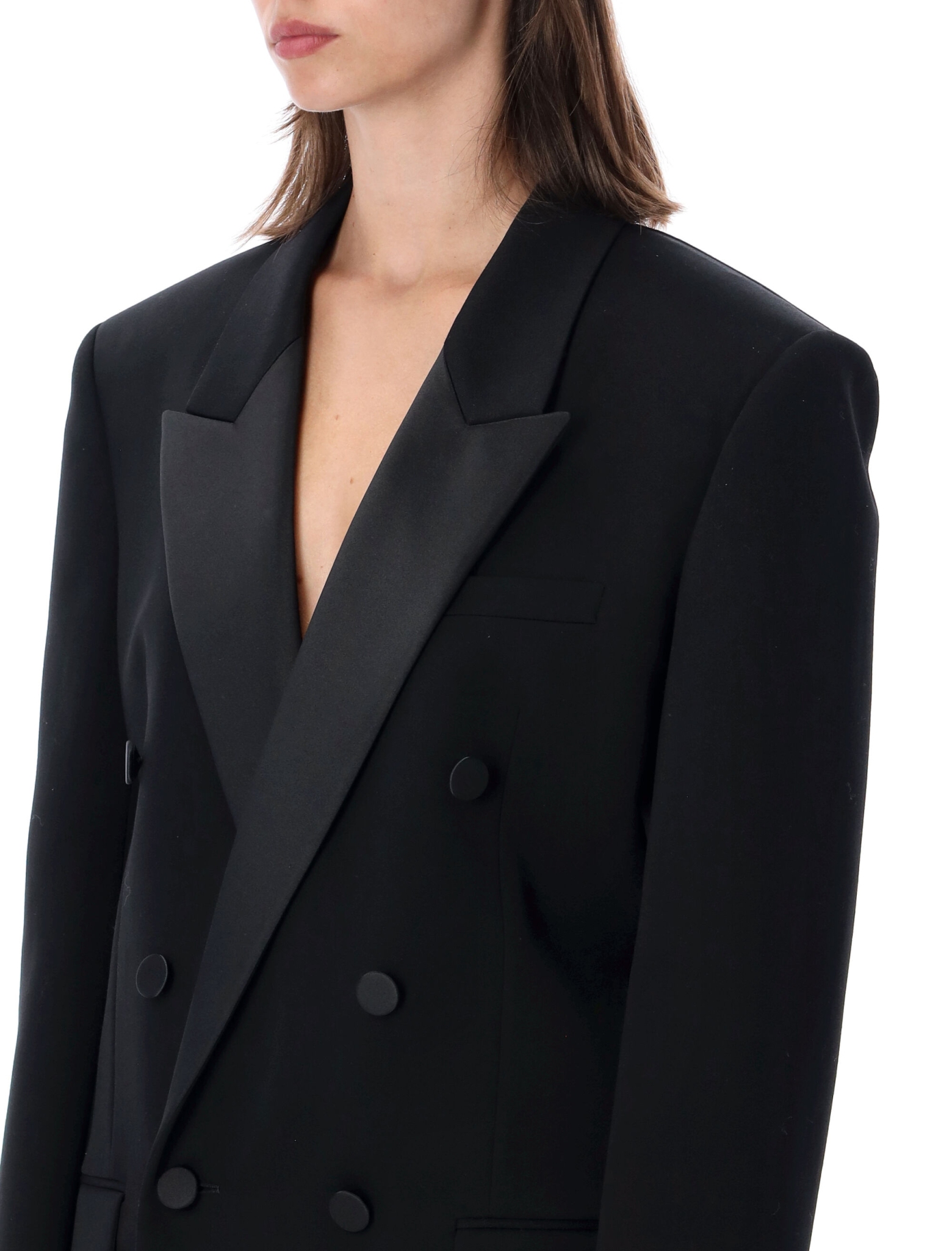 [Saint Laurent] Jacket FW26 A003I9Y7E631000