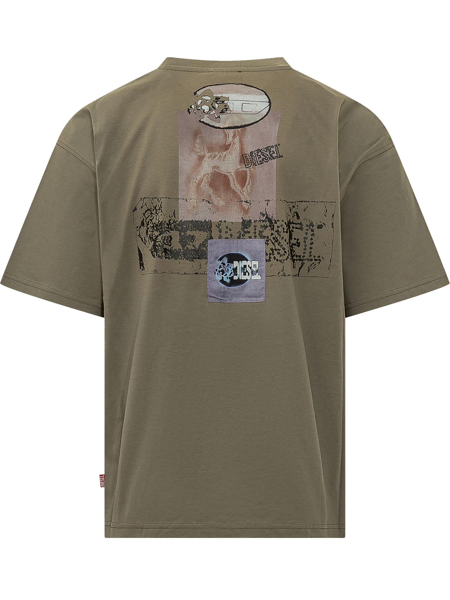 [Diesel] T-shirts Short Sleeve FW26 A241290EFBS 51FA