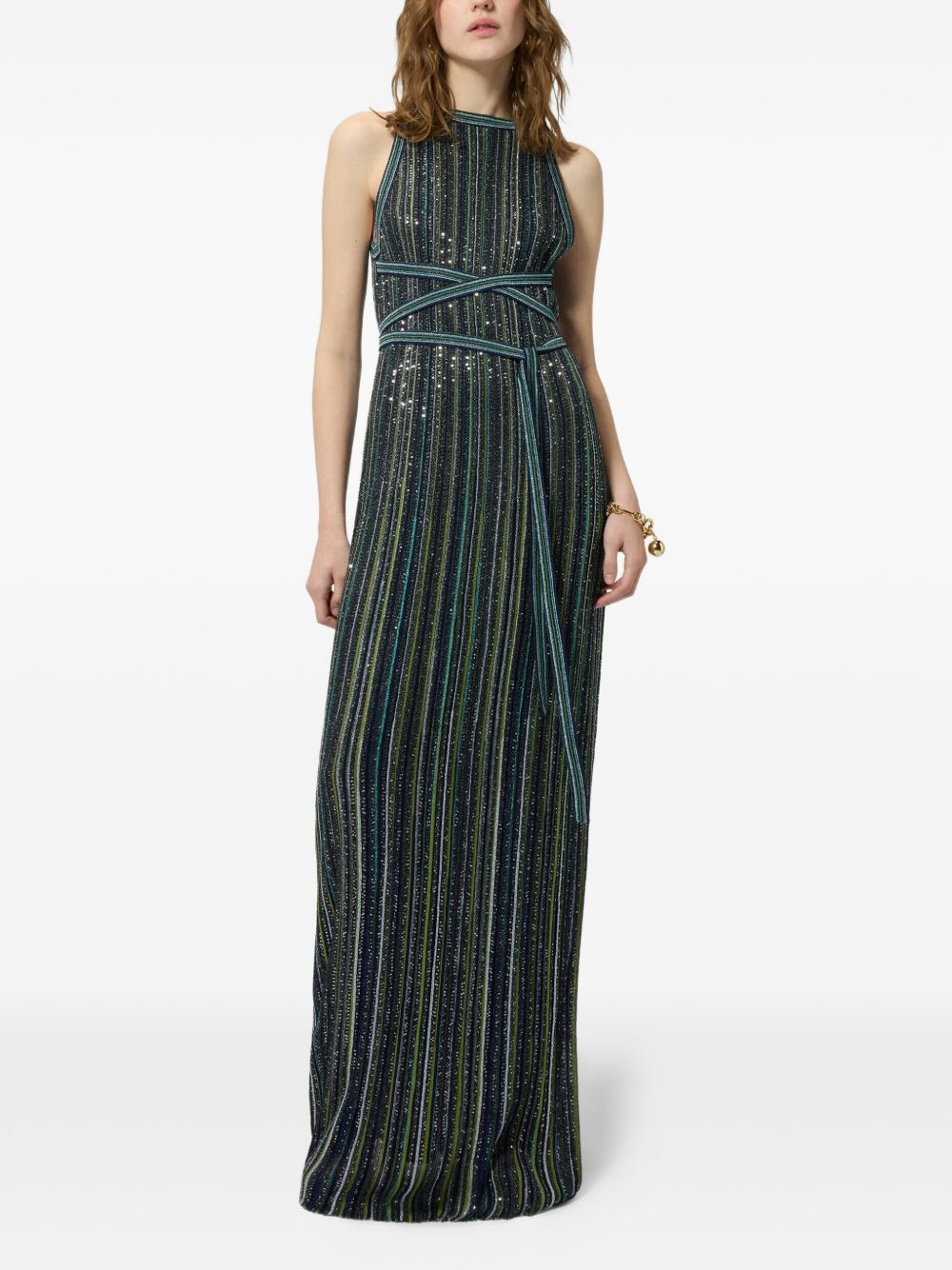 [MISSONI] Sleeveless dress FW26 DS26WG00 BK01J8 S616T