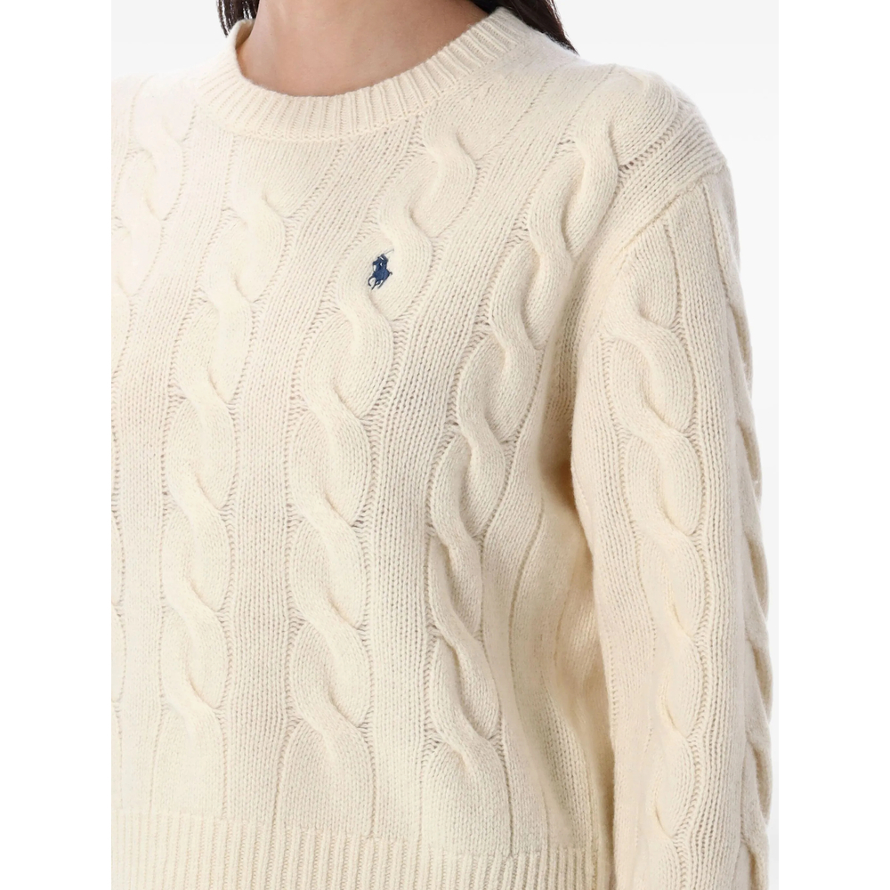 [Ralph Lauren] Knitwear FW26 211A91216002  CREAM