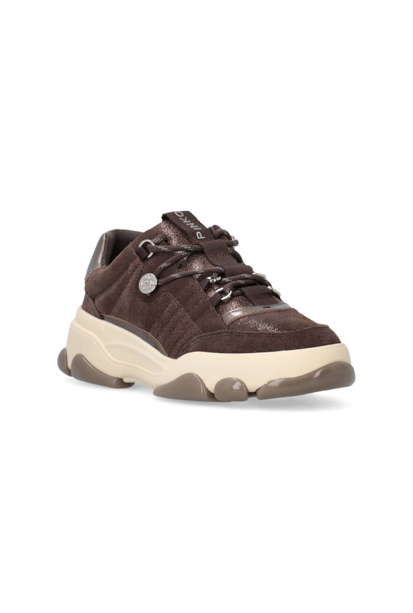 [PINKO] Sneakers FW26 SS0195P002L72-MORO