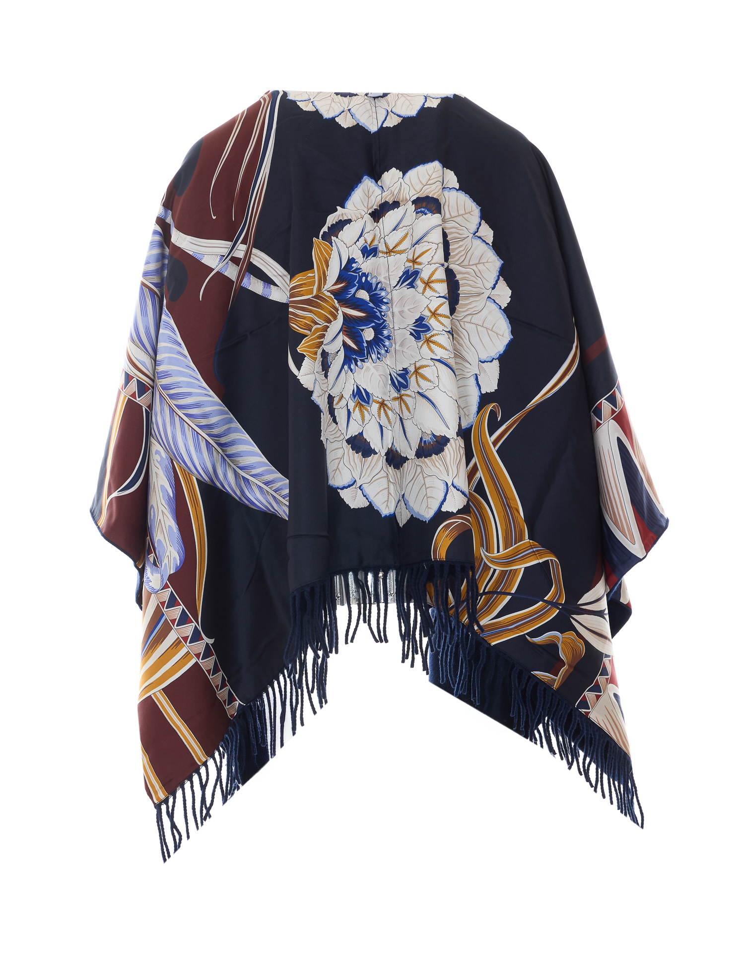 [Salvatore Ferragamo] Cape FW26 787608321289NEW NAVY
