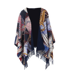 [Salvatore Ferragamo] Cape FW26 787608321289NEW NAVY
