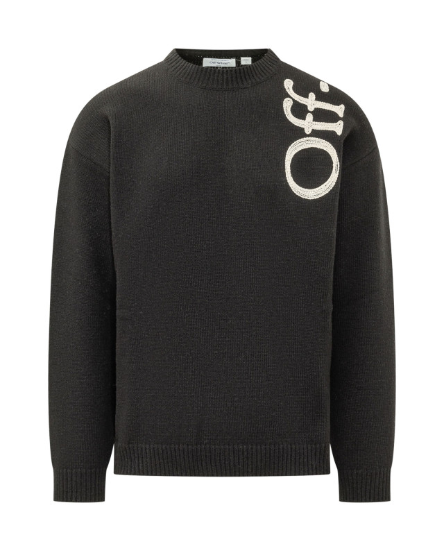 [Off-White] Knitwear FW26 44MHE213F26K00 1001