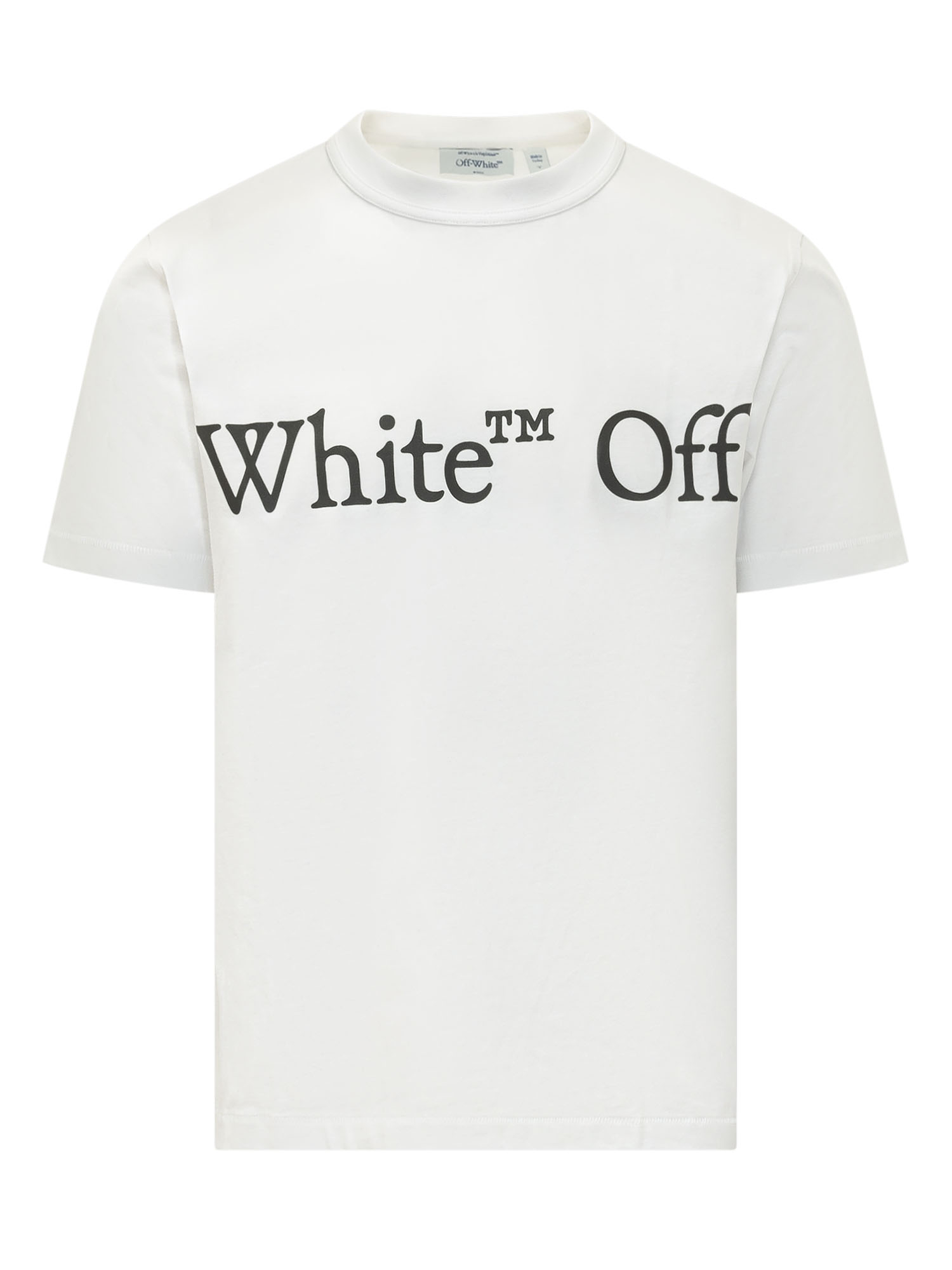 [Off-White] T-shirts Short Sleeve FW26 44MAA16MF26J00 G100