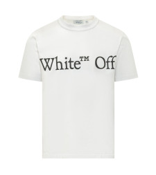 [Off-White] T-shirts Short Sleeve FW26 44MAA16MF26J00 G100