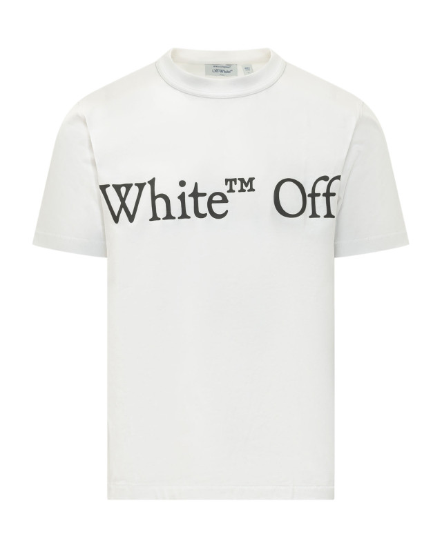 [Off-White] T-shirts Short Sleeve FW26 44MAA16MF26J00 G100
