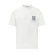 [Off-White] T-shirts Short Sleeve FW26 44MAA16MF26J00 A100
