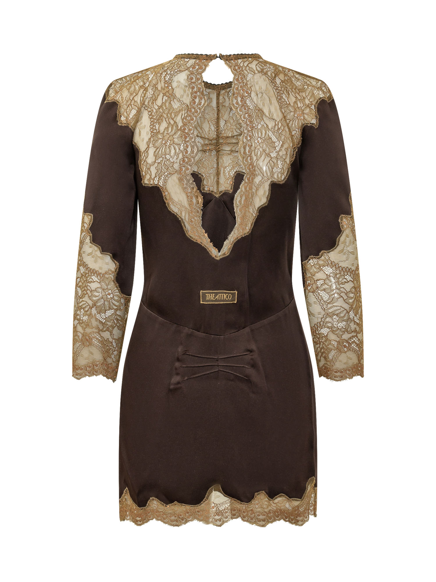 [The Attico] Long sleeve dress FW26 261WCA00517MIX113AA 997