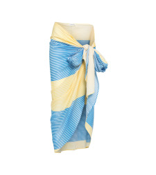 [THE FRANKIE SHOP] Long skirt FW26 THIRA WRAP  YELLO