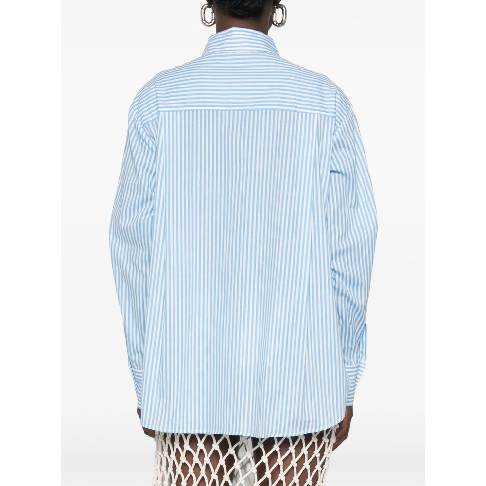 [THE FRANKIE SHOP] Shirts Long Sleeve FW26 PERI COTTON BLUWH
