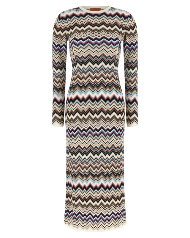 [MISSONI] Dress FW26 DS26WG28BK01KOSMSPL