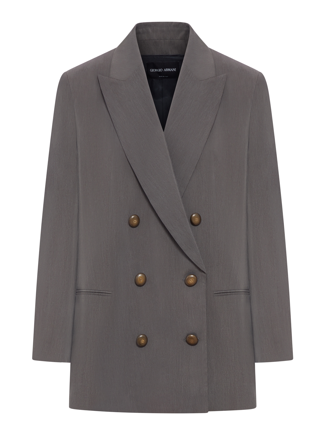 [Giorgio Armani] Blazer SS26 GW002955TE13824U8094 VOLCANIC GLASS