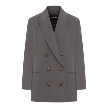 [Giorgio Armani] Blazer SS26 GW002955TE13824U8094 VOLCANIC GLASS