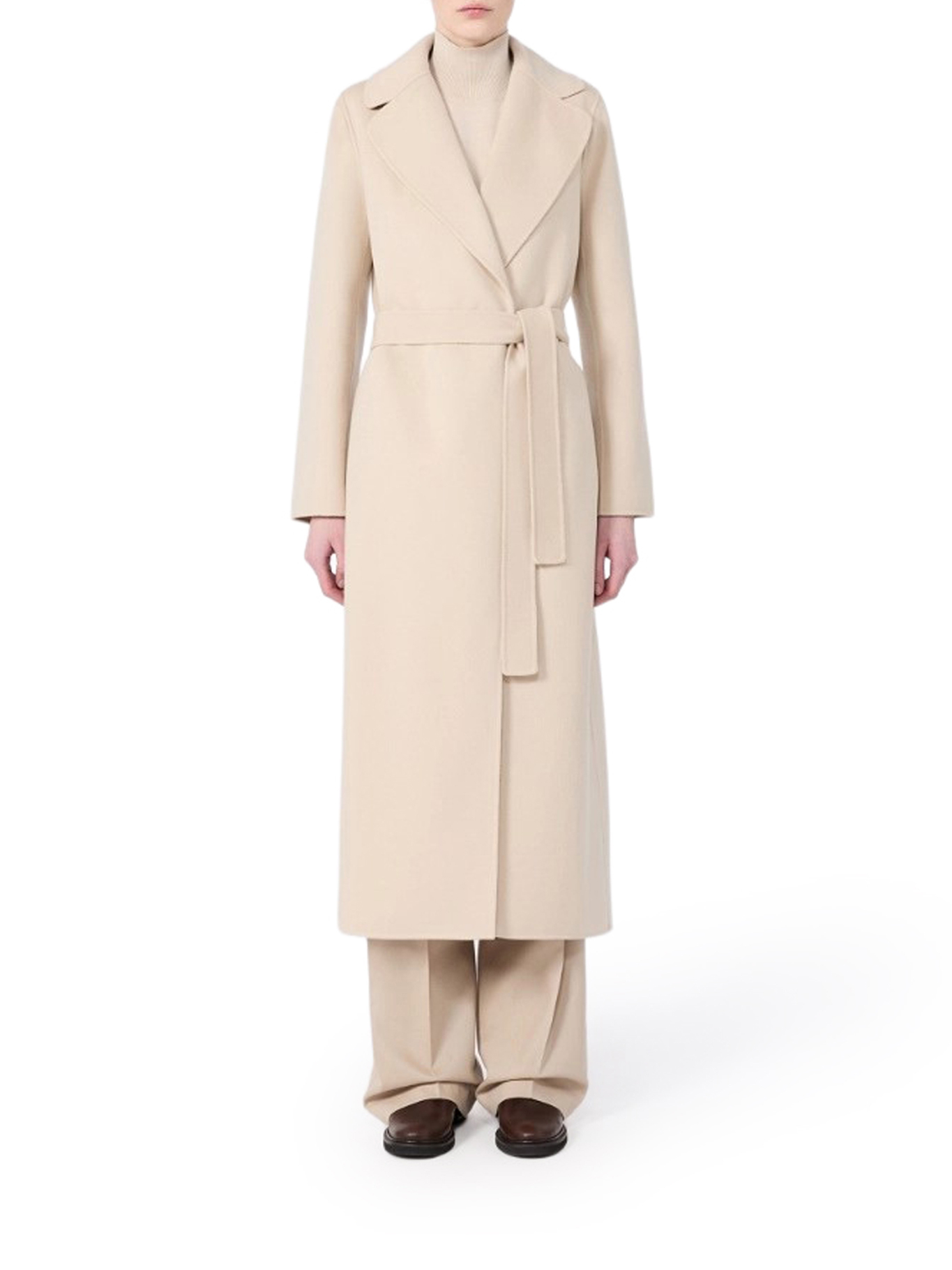 [S Max Mara] Coat FW26 2629016073600006 ALBINO MELANGE