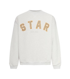 [GOLDEN GOOSE DELUXE BRAND] Sweatshirt SS26 GUP02711P00241260665 VINTAGE GRAY MELANGE