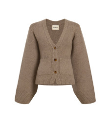 [KHAITE] Cardigan FW26 8267600216 BARLEY